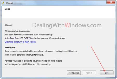 boot windows install windows