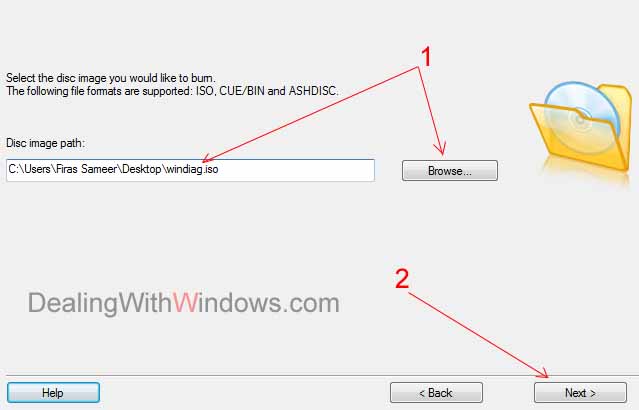 mount-windiag-iso scan ram for errors