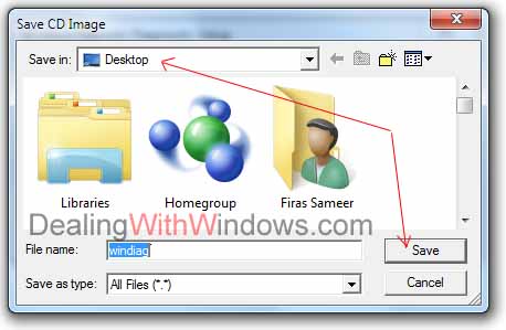 save-on-desktop scan ram for errors