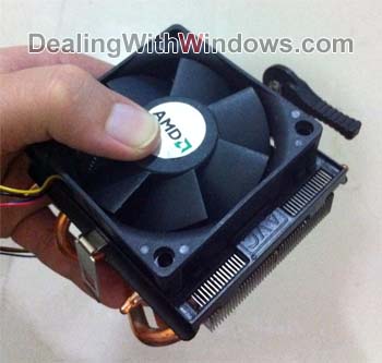 taking off the cpu fan