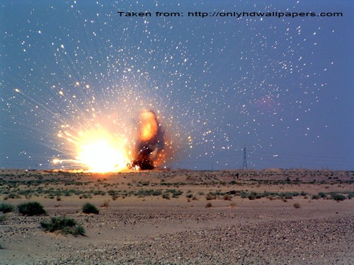 bomb explosion doom's day